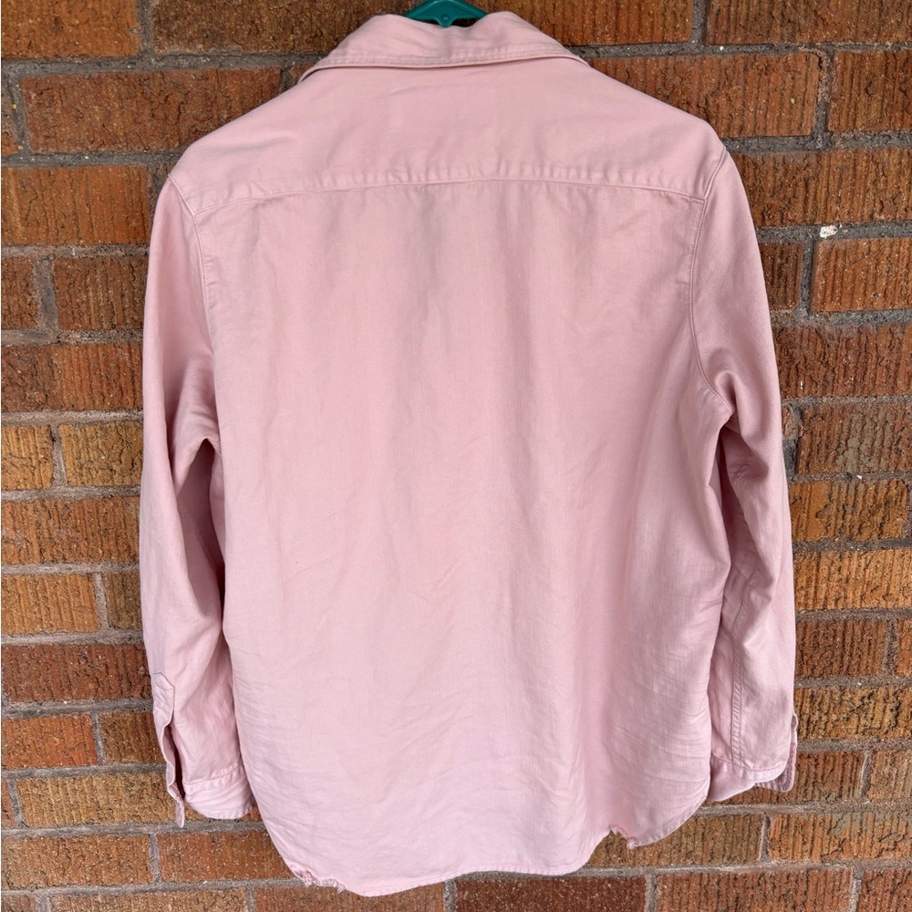 Frank and Eileen Denim Shirt EILEEN Pink Sz Small Womens - Picture 8 of 10
